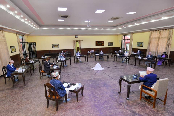 Cabinet meeting